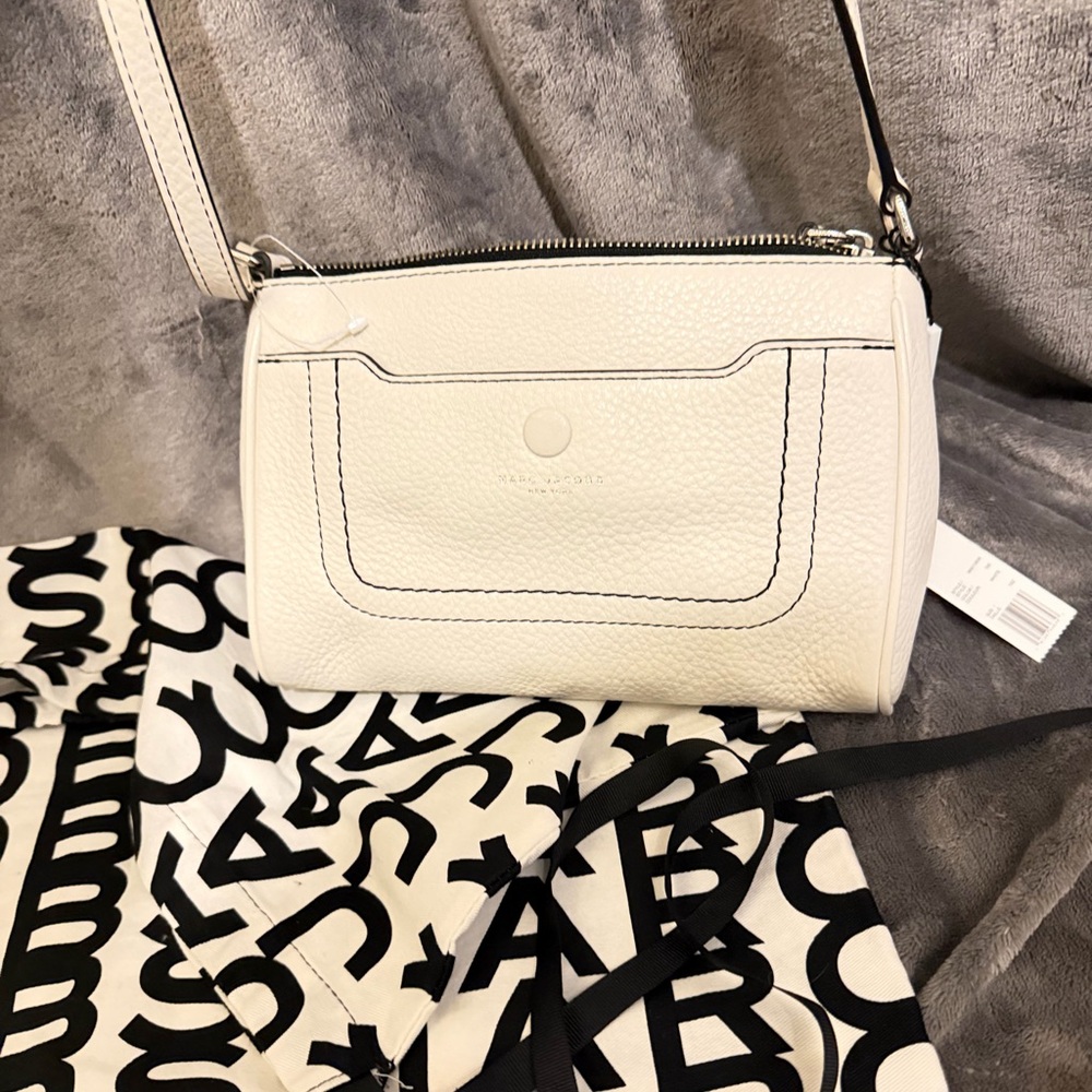 Marc Jacobs Cream Crossbody Bag